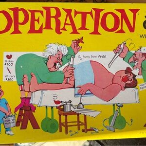 Operation Board Game with Colorful Graphics